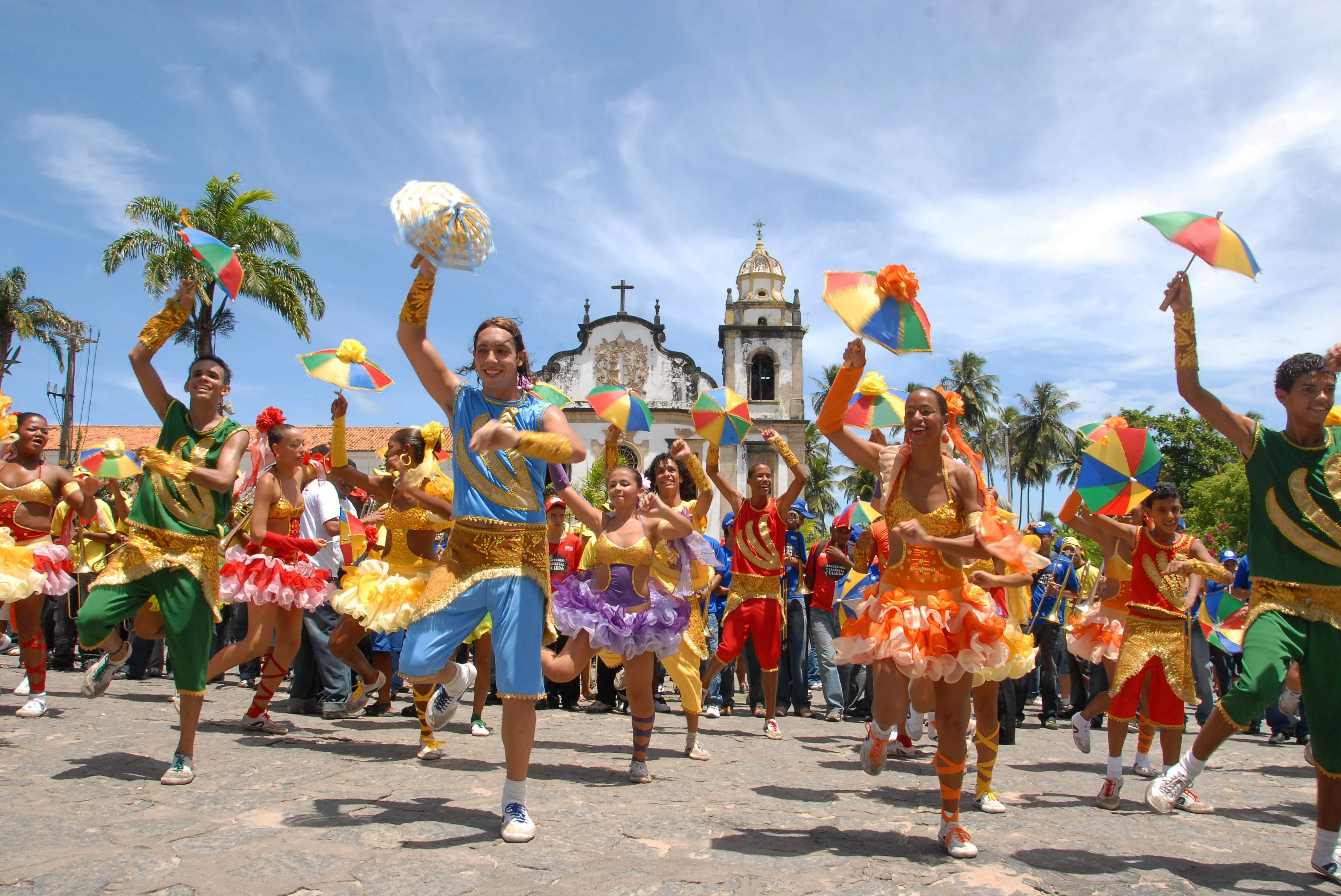 frevo dancers